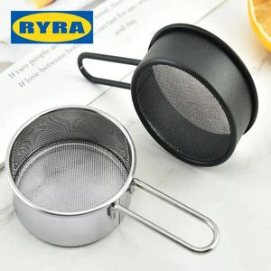 Baking Tools 40 Mesh Wire Fine 430 Stainless Steel Small Universal Kitchen Gadgets Household Flour Sieve Hand-held Tool