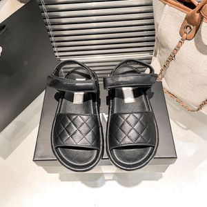 Nowe sandały designerskie Sunset Slajdy Kobiety Sandałowe Bom Dia Kapcieczki podwójnie paski Muły Muły dżinsowe Mule Druku
