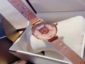 New Fashion Ladies Uhren Luxus Frauen 31mm Roségold Watch Beautiful Designer Edelstahl Uhren hochwertige Quartz Watch9099867