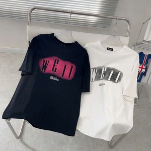 Welldone T-shirt Designer Tee Luxury Fashion Womens T-Shirt Letter Printed Short Sleeved Summer New Loose Casual T-shirt For Men And Women