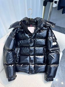 Męski płaszcz stylistki parka zimowa puffer kurtka moda mężczyźni kobiety płaszcz z kapturem puchowy kurtka puchowa damska odzież wierzchnia przyczynowa podwójna etykieta Hip Hop Sport Streetwear