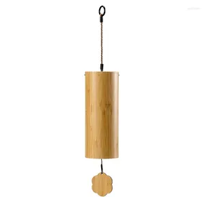 Figurine decorative Bamboo Accordi a 8 toni Cambuci di vento Natural Outdoor Pavilion Decorations