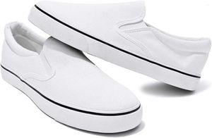 Casual Shoes 2024 Spring And Autumn Fashion Trend All-match White Flat Canvas Men Women Couple Love Off