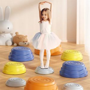 Дети баланс Stepping Stones Sports Toys Sensory Integration Parish Parish Parish Parish Внутренняя социальная игра на открытом воздухе Аутизм 240422