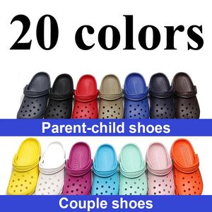 Satihu Sandals Clog Lover Couples Parents And Children Family Summer Brook Beach Walking Fashion Slippers Light Shoes 240426