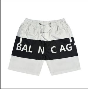 Shorts de verão shorts designer parisiense marca de luxo de alta qualidade masculina letra de praia Letter Impresso Logo de secagem rápida
