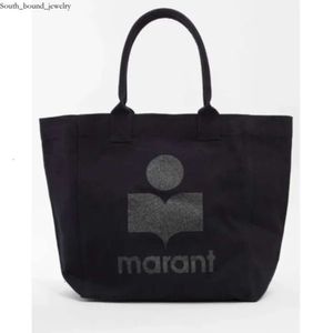 Marant New Isabels Designer Canvas Tote Bag Shouder Bags Outdoor LongChammp Tote Trend stor kapacitet Shopping Handväska Klassisk stil WOM 6287