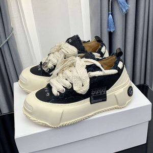 Lyxkvalitetsdesigner av högsta kvalitet vulkaniserade skor xvessel g.o.p.lows mens tjocka sula sneakers kvinnor vintage canvas casual älskare skor