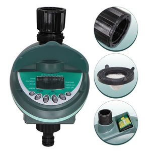 ガーデン自動散水タイマースマートホームプログラミング水散水ドリップ灌漑システムLCDディスプレイコントローラー240415