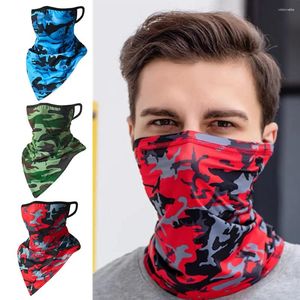 Szaliki maska ​​rowerowa ONZ dla kobiet mężczyzn jedwabna twarz pokrywa bandana szyi szyję szalik