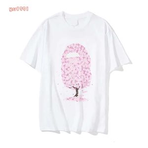 رجال Tshirt Designer قمصان Shark shipper نمط طباعة ملابس الرسوم المتحركة T Tees Colorful Women T-Shirt Ti-Tie Dye Shirt رخام مموهة C7