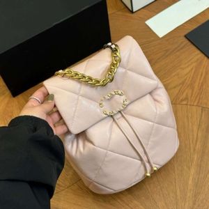 Handväska designer lyxig kvinnors varumärke väska 19bag axlar stil verklig fårmoln mjuk multifunktionell