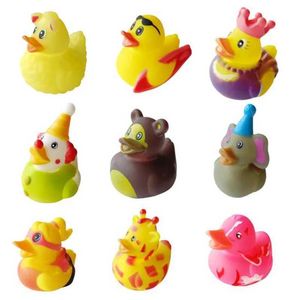 Brinquedos de banho de bebê Toy Bathing Toy Kids Cute Duck Water Spray Sprinkler Banheiro Sprinkling Duízico Dato de borracha Sadando os brinquedos de água da praia para crianças