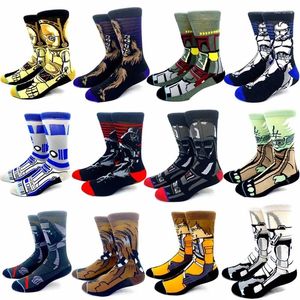 Kadın SOCKS 2024 Sonbahar Kış Film Kişilik Erkekler Uzun Cosplay Sock Anime Street kaykay Hip Hop Kadınlar 37-45