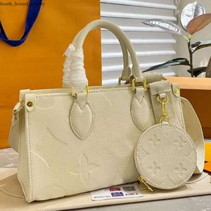 Louisehandbag Black Designer LouiseviutionBag Bag na ramię Crossbody Torby Kobiety na Go White Ladies Nowe torby na zakupy prawdziwe lea 3589