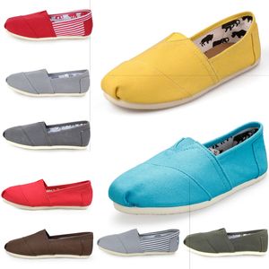 Mocassini di scarpe casual Gai Espadrilles Nero blu grigio rosa Orange Sports Sneaker Sneaker da ginnastica esterna