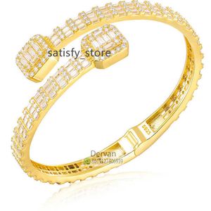 Bästa 5,5 mm VVS Moissanite Diamond Tennis Armband Stone Baguette Moissanite Jewlery Hip Hop Armband