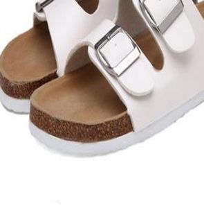 Des Double Buckle S Kadınlar Flip Flops Flats Shoe Shoe014497165