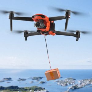 Acessórios BRDRC Drone Airdrop System para EVO II/II Pro Pesca Bait Ring Bait Presente entregar o dispositivo de gotas de gotas de ar da carga útil do Thrower