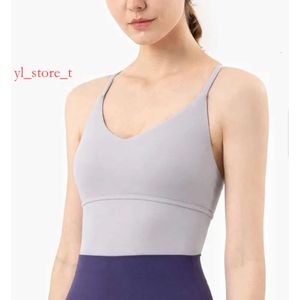 Women's Designeryoga Sports Bra Tank Tops Running Gym Clothes Women Underwears Sexy Small Sling Padded Vest Shirt Match for Leggins Womens Dieselg Top 2600