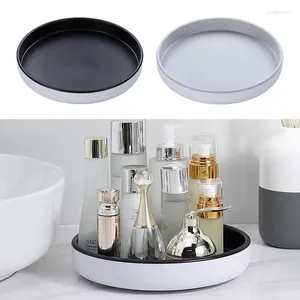 Kitchen Storage 360 Degree Rotation Organizer Tray Bin Spice Rack Pantry Cabinet Household Turntable Non-Skid For Seasoning