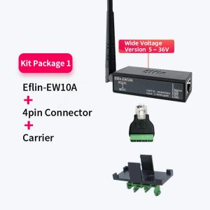 Intercomunicador EW10A Mini conversor serial de tensão de largura RTU NETURA sem fio IoT Gateway Modbus MQTT RS232 WIFI BidDirection Serial Server