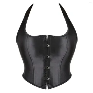 Women's Tanks Woman's Clothes Underbust Corset Bustier Waist Training Cincher Gothic Harajuku Body Ropa Mujer Shapers Goth Steampunk Tank