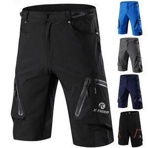 X-Tiger Mountain Bike Shorts Męskie letnie szorty rowerowe luźne dopasowanie lekkie sportowe szorty sportowe na świeżym powietrzu 240410