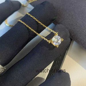 Högkvalitativ lyxhalsband cartter kvalitet vgold cowhorn diamanthalsband med handgjorda inlägg inlaga ljus lyxen krage kedja populärt