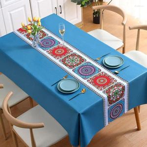 Table Cloth Tablecloth Wholesale Waterproof Oil-proof Anti-scalding Rectangular Ins Style Coffee Bohemian