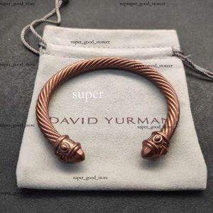 New 2024 DY Desginer David Yurma Jewelry Top Quality Bracelet Simple And Elegant Popular Woven Twisted Rope Fashion Ring David Bracelet Punk Jewelry David Size 2 803