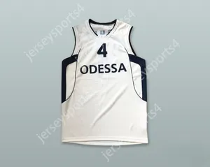 Nome personalizado para homens jovens/crianças yushkin 4 aC odessa ucrânia camisa de basquete branca de camisa superior s-6xl