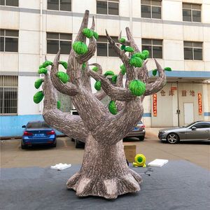 Partihandel gratis frakt Anpassad avancerad laves Uppblåsbart träd med remsa för bröllopsfestdekoration