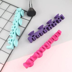 Makeup Brushes Silicone Brush Holder High Quality Portable Sucker Drying Rack Soft Tool Female