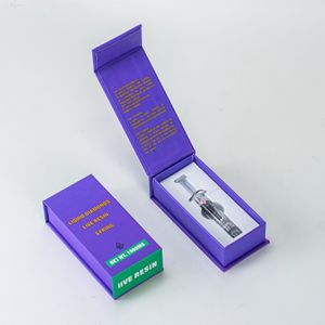 Custom 0.5-1ml Carts Packaging Magnetic Syringe and Cartridges Box High Quality Supplier