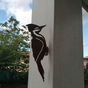 Садовые украшения rust rust metal bird silhouettes сад забор декор в дятерец