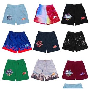 Men'S Shorts Eric Mens Mesh Swim Designer Emmanuels Womens Basketball Short Pants Running Cloud Top Fitness Loose Fit Football Sport Dh7Mr