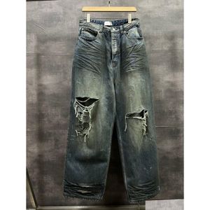 Мужские джинсы Оригинальный тюк вымыл распах