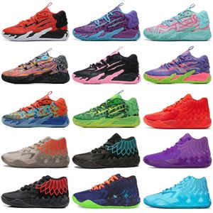 Lamelo Ball Buty MB.01 02 03 Buty koszykówki Chiński Nowy Rok Rick and Morty Rock Queen Buzz City Blue Hive Chino Hills Męskie Trekaers