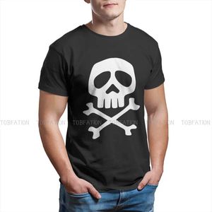 Men's T-Shirts Captain Harlock Jolly Roger Harajuku TShirt Galaxy Express 999 Creative Strtwear Leisure T Shirt Men T UniquePolyester T240425