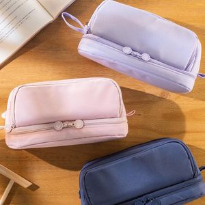 Storage Bags Large Capacity Pencil Case Practical Style Bag School Cases Pen Box Student Office Stationery Supplies
