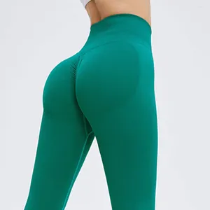 Aktiva byxor Kvinnor Tights sömlösa sport leggings Hög midja fitness Legging Push Up Yoga Gym Clothing Running Workout