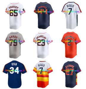 Jose Altuve Nolan Ryan Jack Astros Beyzbol Forması Yordan Alvarez Craig Biggio Kyle Tucker Jeremy Pena Alex Bregman Josh Hader Michael Brantley Ronel Blanco SZ S-4XL