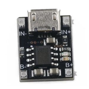 Neue 10pcs Einzelzell-Lade-Lade-Lademodul 1A 5V-6 V 4,2V TC4056 TC4056A MICRO USB NETZIONEL TP4056 1. Für