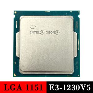 使用済みサーバープロセッサIntel Xeon E3-1230V5 CPU LGA 1151 DDR4 DDR3L 1230 V5 LGA1151