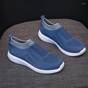 Casual Shoes 2024Sneakers Women Mesh Flat Sport Gym Running Super Light And Breathable Round Toe Fashion Large Size Women's