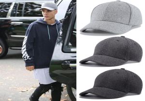 Capblackgray Men Big Head Baseball Color Adult Adult Peaked Cap with Light Right Riscferference 5562cmウールヒップホップhat7282072
