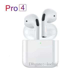 Pro 4 TWS 무선 이어폰 이어폰 이어폰 블루투스 헤드폰 이어 버드 헤드폰 -Xiaomi iPhone Pro4 이어 버드를위한 마이크가있는 방수 헤드셋 5.0