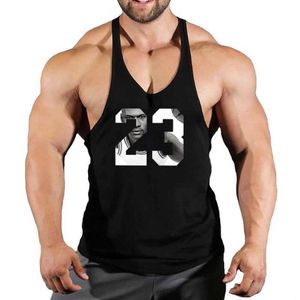 Tops canotte da uomo Stringer Gym Top Men Toplet Mens canottiere per giubbotti da ginnastica da ginnastica uomo Slveless T-shirts bretelle di abbigliamento da uomo t240428