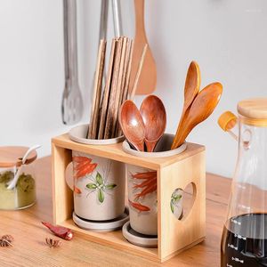 Kitchen Storage European Modern Marbled Ceramic Seasoning Pot Oil Tool Set Salt Shaker Pepper Chili Box Oyster Sauce Bottle